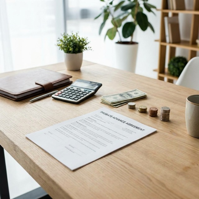 probate advance fee breakdown Wyoming - how non-recourse pricing works