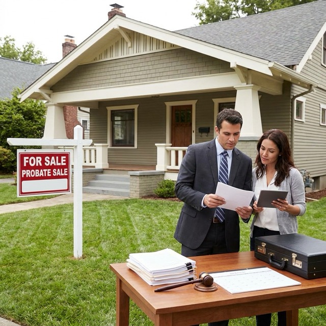 probate real estate sale Iowa - timeline and court approval steps