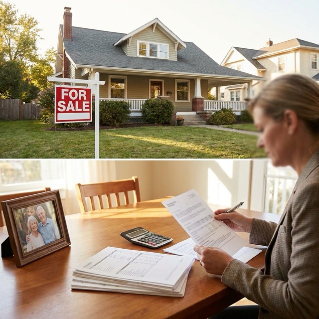 inherited house sale Iowa - step-up basis and tax benefits
